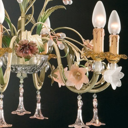 Люстра Passeri International Cristallo L 7165/6 Dec. 013 + rosa