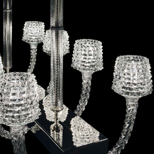 Потолочная люстра Barovier&amp;Toso Florian 5717/08/CC/CL