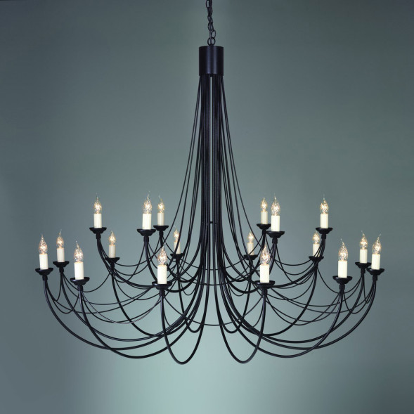 Люстра Elstead Lighting Carisbrooke CB8 BLACK