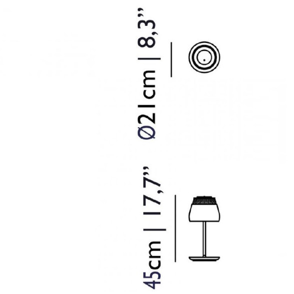 Настольная лампа MOOOI Valentine Table MOLVATA---W