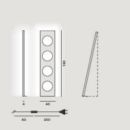 Напольный светильник Foscarini Dolmen 280003-73