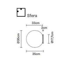 Настенно-потолочный светильник Fabbian Lumi F07 G47 01