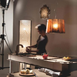 Подвесной светильник Slamp Woody SUSPENSION ORANGE WOO77SOS0000A_000