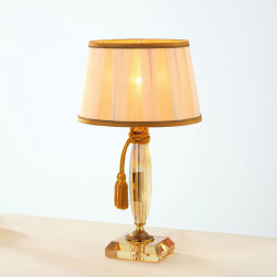 Настольная лампа Euroluce Bloom LP1 Gold Amber