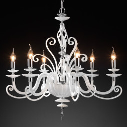 Люстра Euroluce Alicante L6 silver White