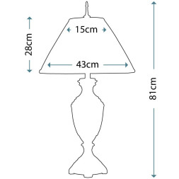 Настольная лампа Stiffel Cincinnati SF/CINCINNATI