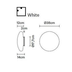 Настенно-потолочный светильник Fabbian Lumi F07 G55 01