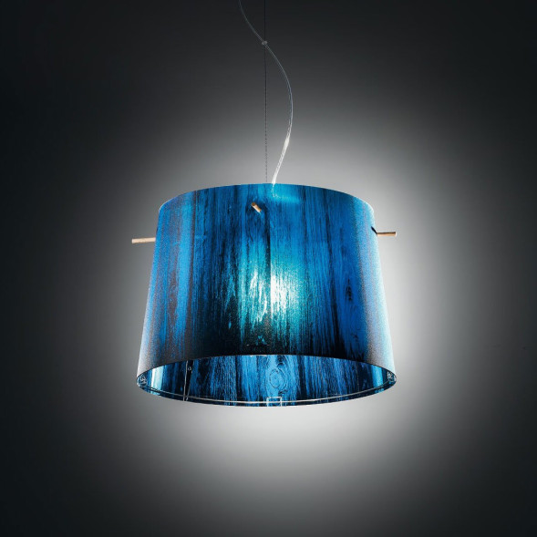 Подвесной светильник Slamp Woody SUSPENSION BLUE WOO77SOS0000B_000