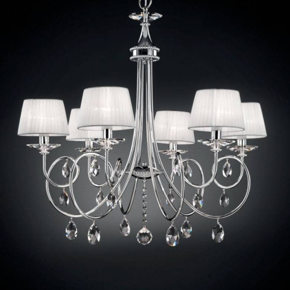 Люстра Effusionidiluce Zelia 5000.106A4 Swarowski Strass