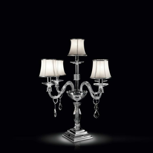 Настольная лампа Renzo Del Ventisette LSG 14353/4+1 CP DEC. OZ