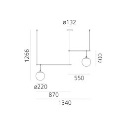 Подвесной светильник Artemide nh 1282010A