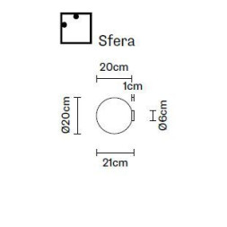 Настенно-потолочный светильник Fabbian Lumi F07 G27 01