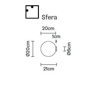 Настенно-потолочный светильник Fabbian Lumi F07 G27 01