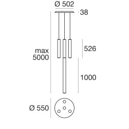 Подвесной светильник Linea Light Tu-V 8841