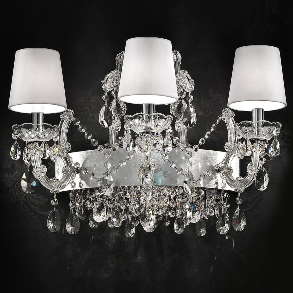 Бра Masiero Maria Teresa VE 921/A3+1 MT CUT CRYSTAL COT/12/WH