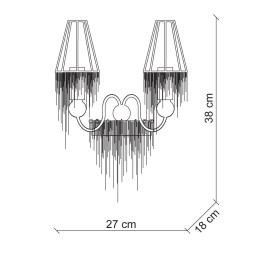 Бра Patrizia Garganti Burlesque PG199