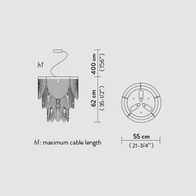 Подвесной светильник Slamp Ceremony S WHITE CER79SOS0002W_000