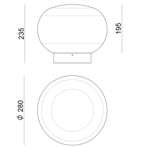 Настольная лампа Linea Light La Mari?e 8628