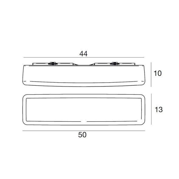 Настенно-потолочный светильник Linea Light MyWhite 7810E