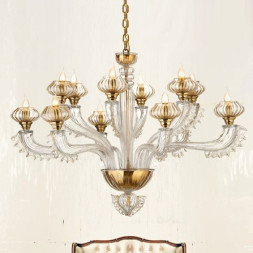 Люстра IlParalume MARINA 7722 1955/CH12/LU