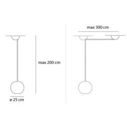 Подвесной светильник Artemide Aggregato A033100+A089410+A086000