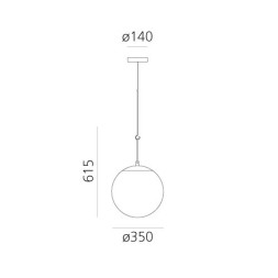 Подвесной светильник Artemide nh 1283010A