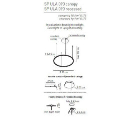 Подвесной светильник Axo Light U-Light SP ULA 120 LED RU XX