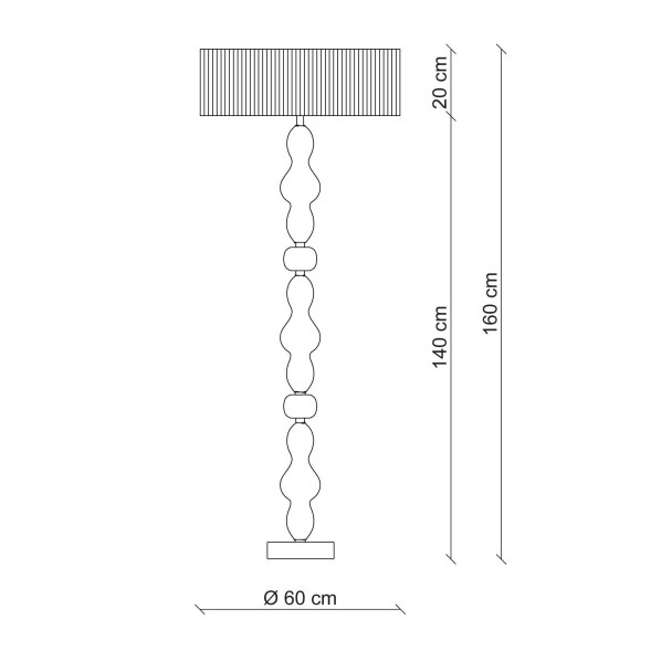 Торшер Patrizia Garganti Ginger &amp; Fred PG585