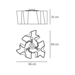Потолочный светильник Artemide Logico soffitto 3x120 0458020A