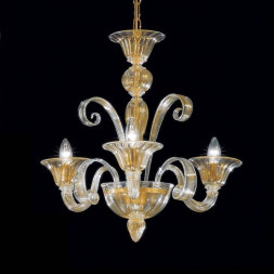 Люстра Vetri Lamp 993/3 Oro 24Kt
