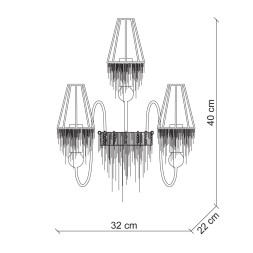 Бра Patrizia Garganti Burlesque PG190