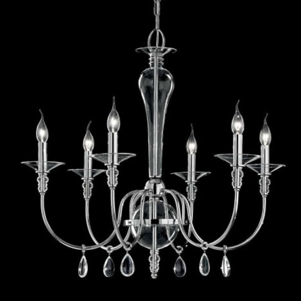 Люстра Renzo Del Ventisette &quot;Floreale&quot; L 14019/6 DEC. CROMO