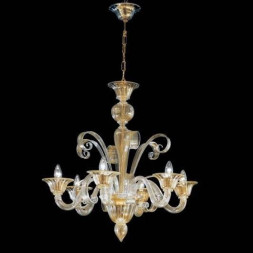 Люстра Vetri Lamp 993/6 Oro 24Kt