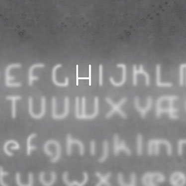 Настенный светильник Artemide Alphabet 1201H00A