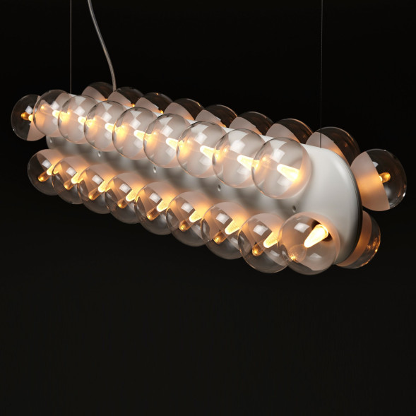 Подвесной светильник MOOOI Prop light Double Horizontal MOLPR0DH36WB