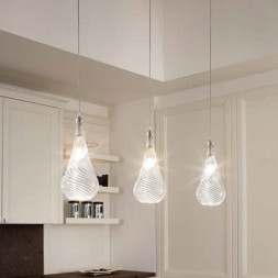 Подвесной светильник Renzo Del Ventisette Ohlala BIN14557/3 DEC. CROMO