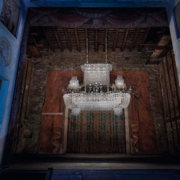 Подвесной светильник Sylcom Impero 1708 ARG CR