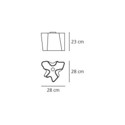Потолочный светильник Artemide Logico soffitto mini singola 0692020A