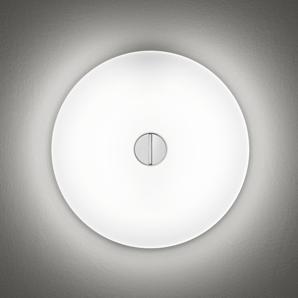 Настенно-потолочный светильник Flos Button White/White F3180009