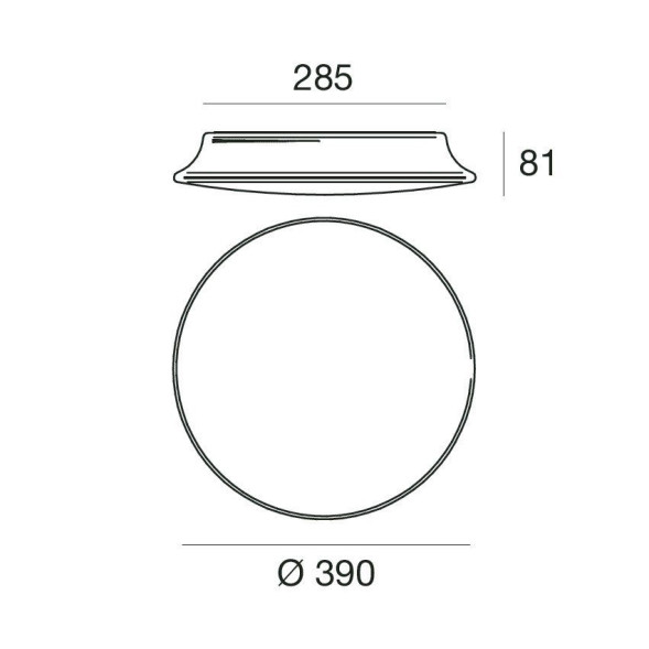 Потолочный светильник Linea Light MyWhite 7806NE