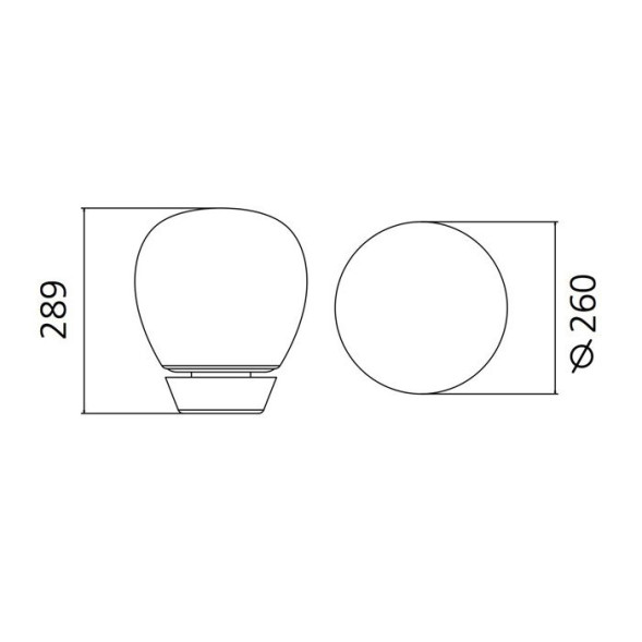 Настольная лампа Artemide Empatia 26 1817010A