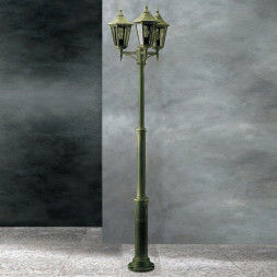 Садово-парковый фонарь Garden Light esagonale 94029/3L SO