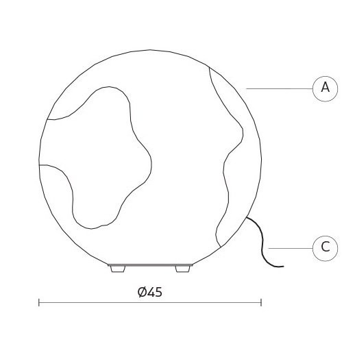 Садово-парковый фонарь Karman Ululi-Ulula M648PG-EXT