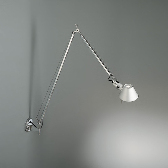 Бра Artemide Tolomeo braccio led aluminium with dimmable switch A046050