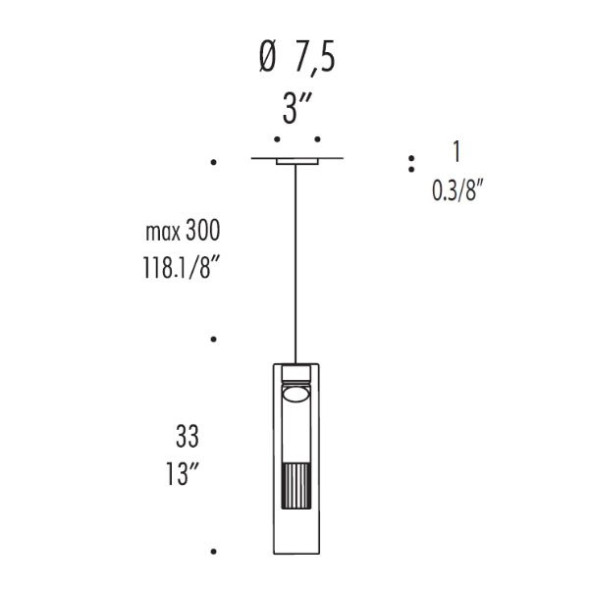 Подвесной светильник Leucos Fairy S C - INC 0003284
