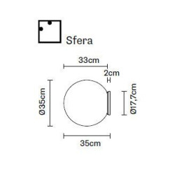 Настенно-потолочный светильник Fabbian Lumi F07 G29 01