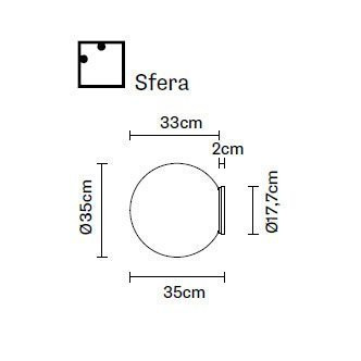 Настенно-потолочный светильник Fabbian Lumi F07 G29 01