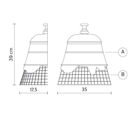 Настенный светильник Karman Domenica AP102 1B INT