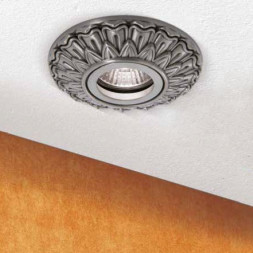 Встраиваемый спот (точечный светильник) Orion Leuchten Str 10-452 Antik-silber/EBL