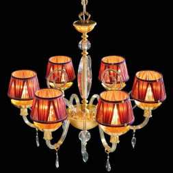 Люстра Euroluce Florentia L6 Gold Shade